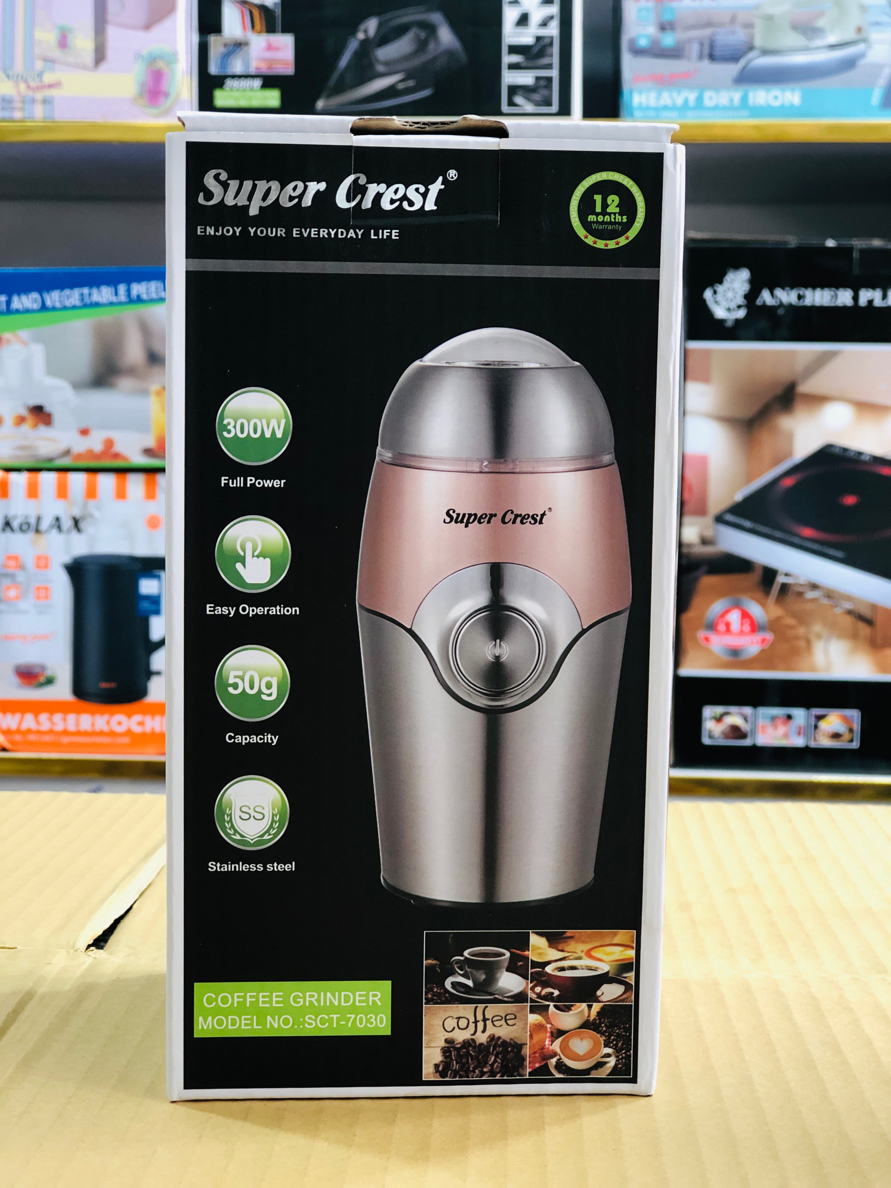 Super Crest Spice Grinder 50G