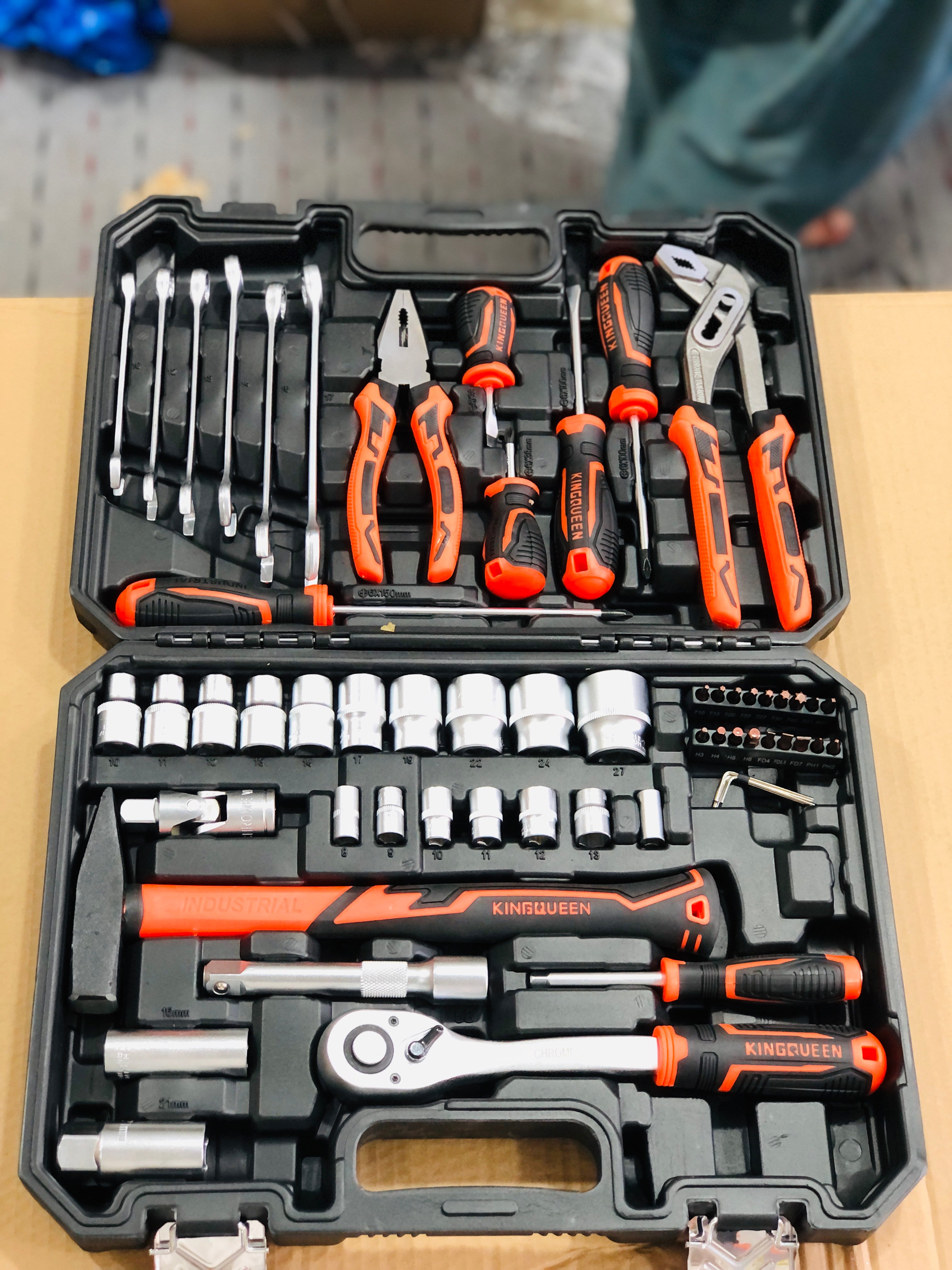 King Queen 58 Pieces Tool kit Set
