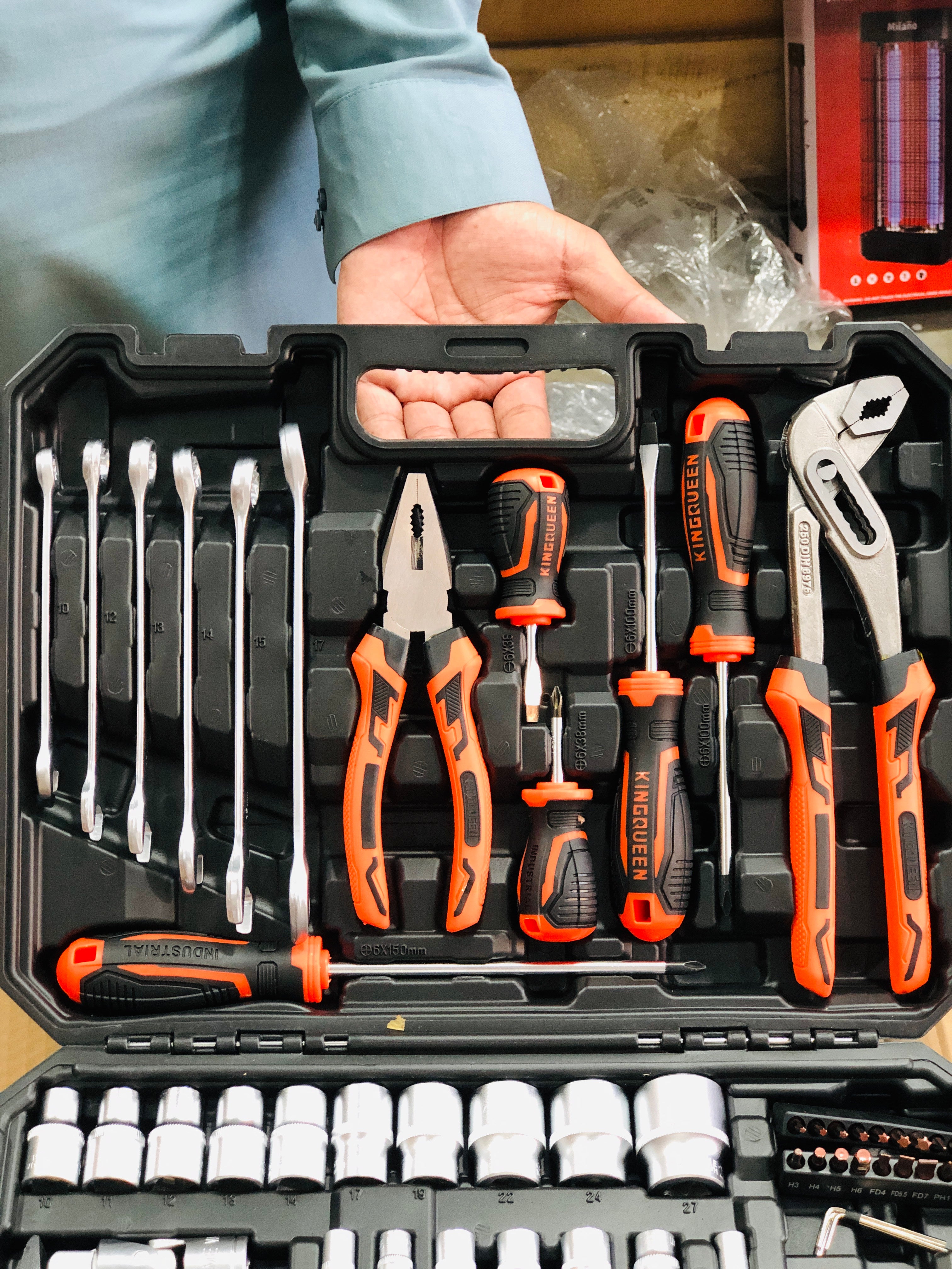 King Queen 58 Pieces Tool kit Set