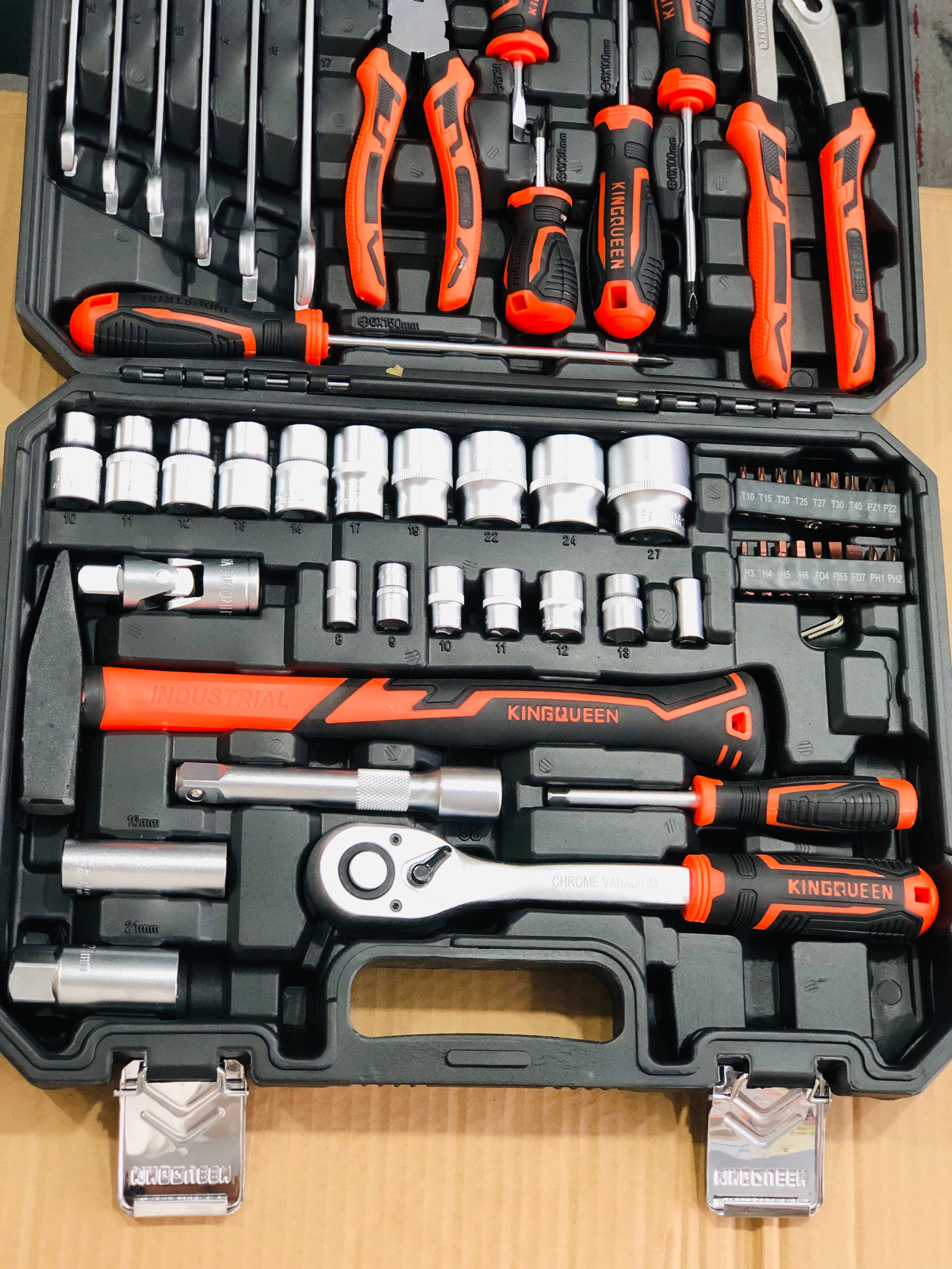 King Queen 58 Pieces Tool kit Set
