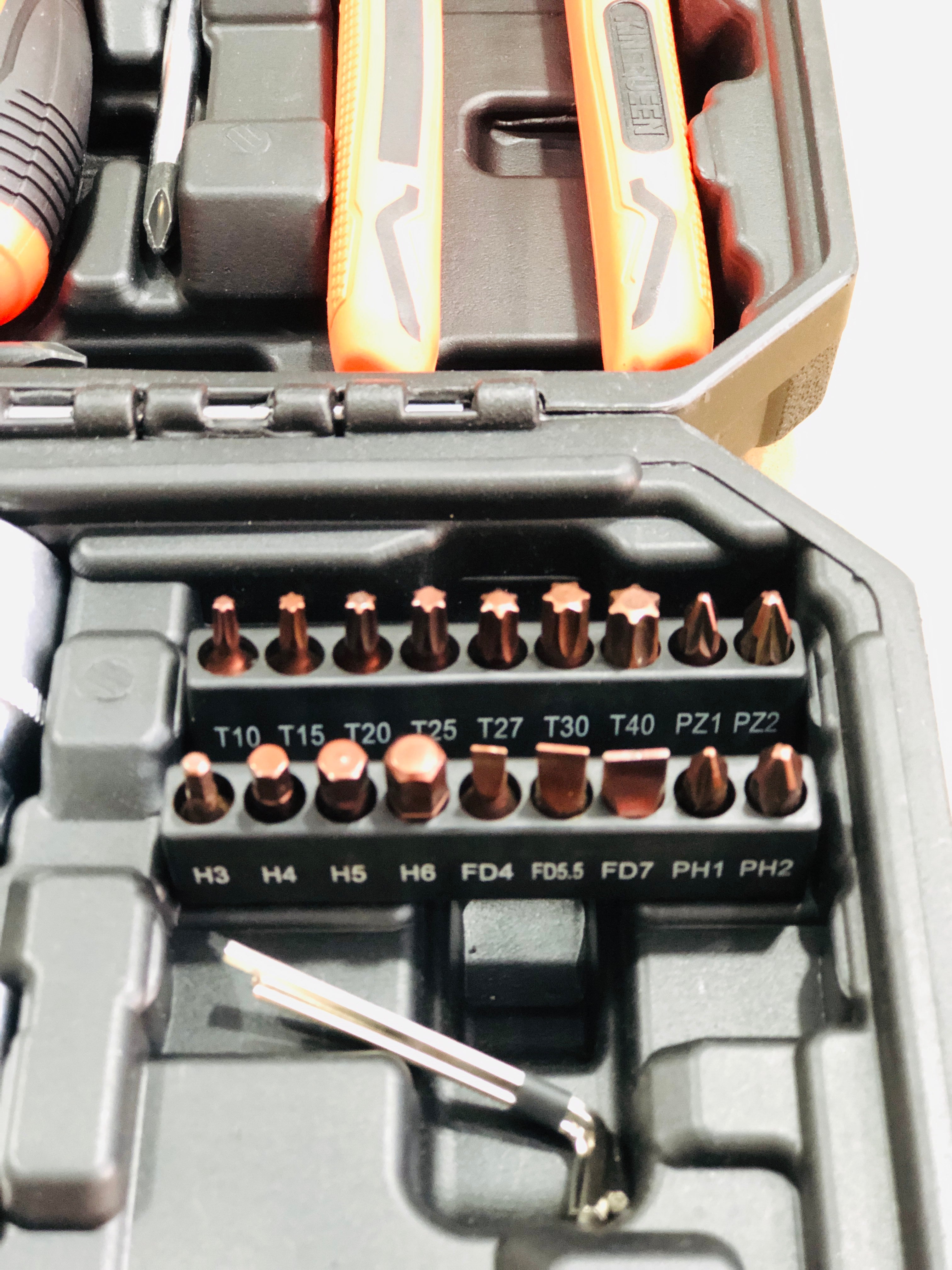 King Queen 58 Pieces Tool kit Set