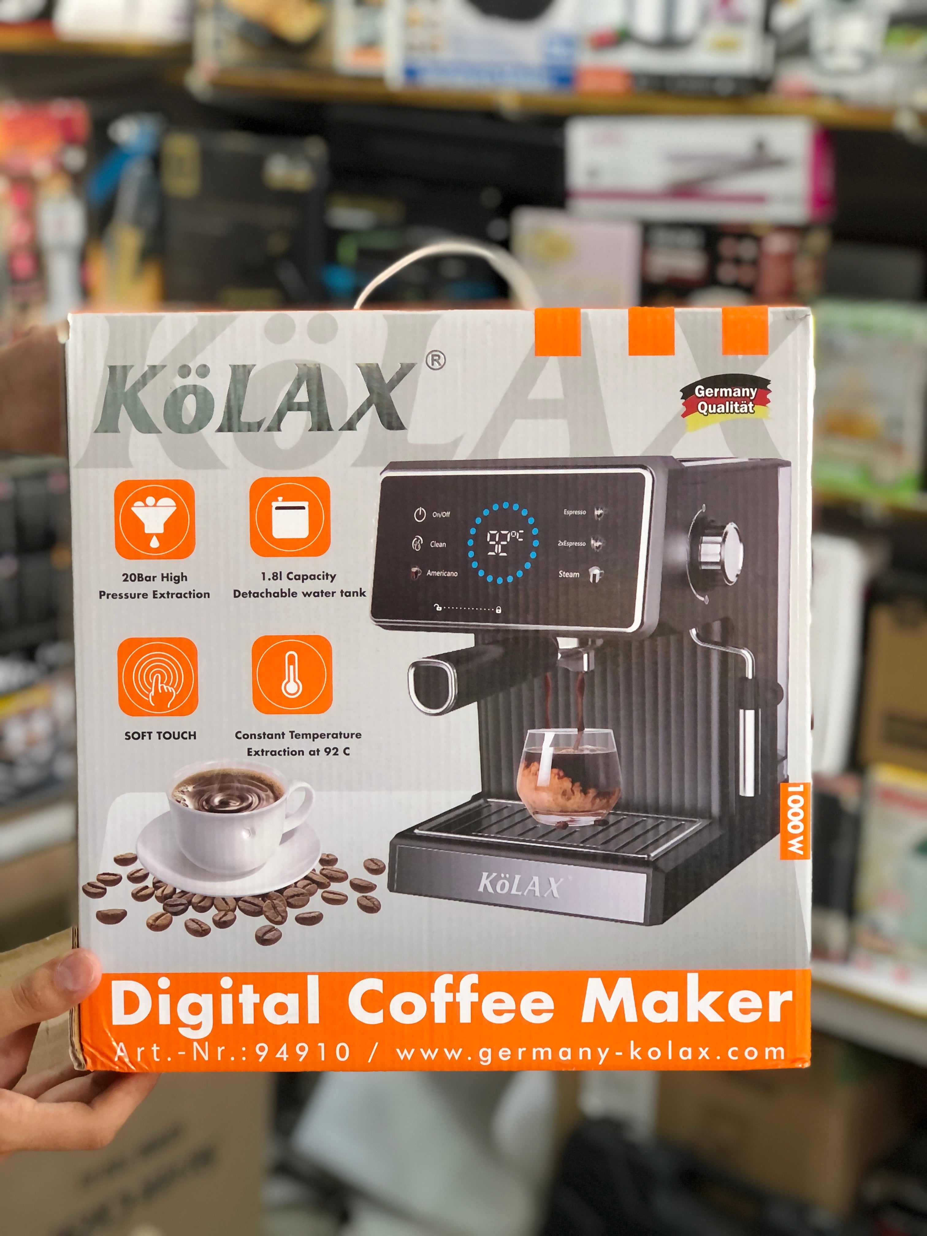 KoLAX Digital Espresso Machine