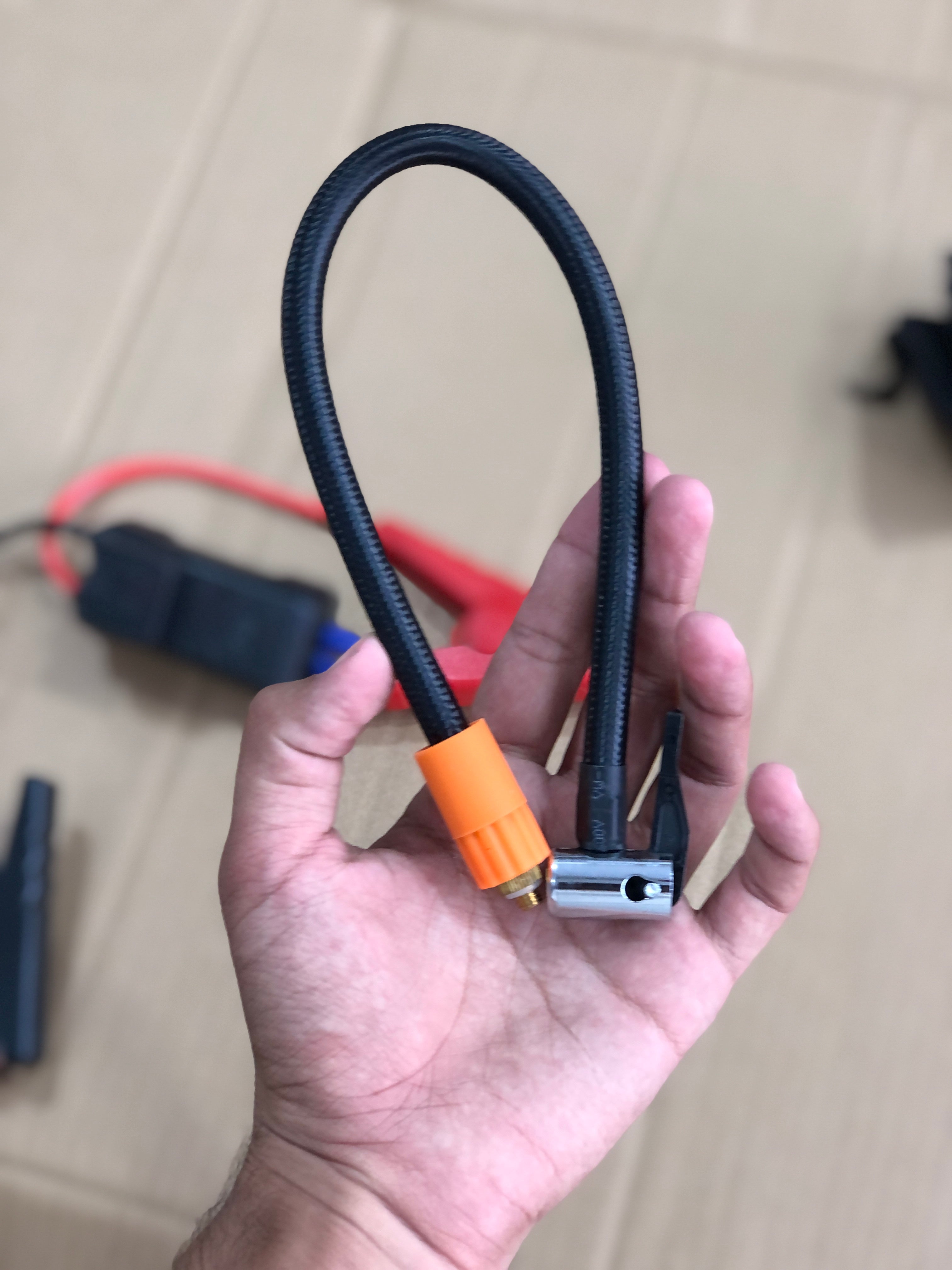Imported 4in 1 Jump Starter with Air Pump N6