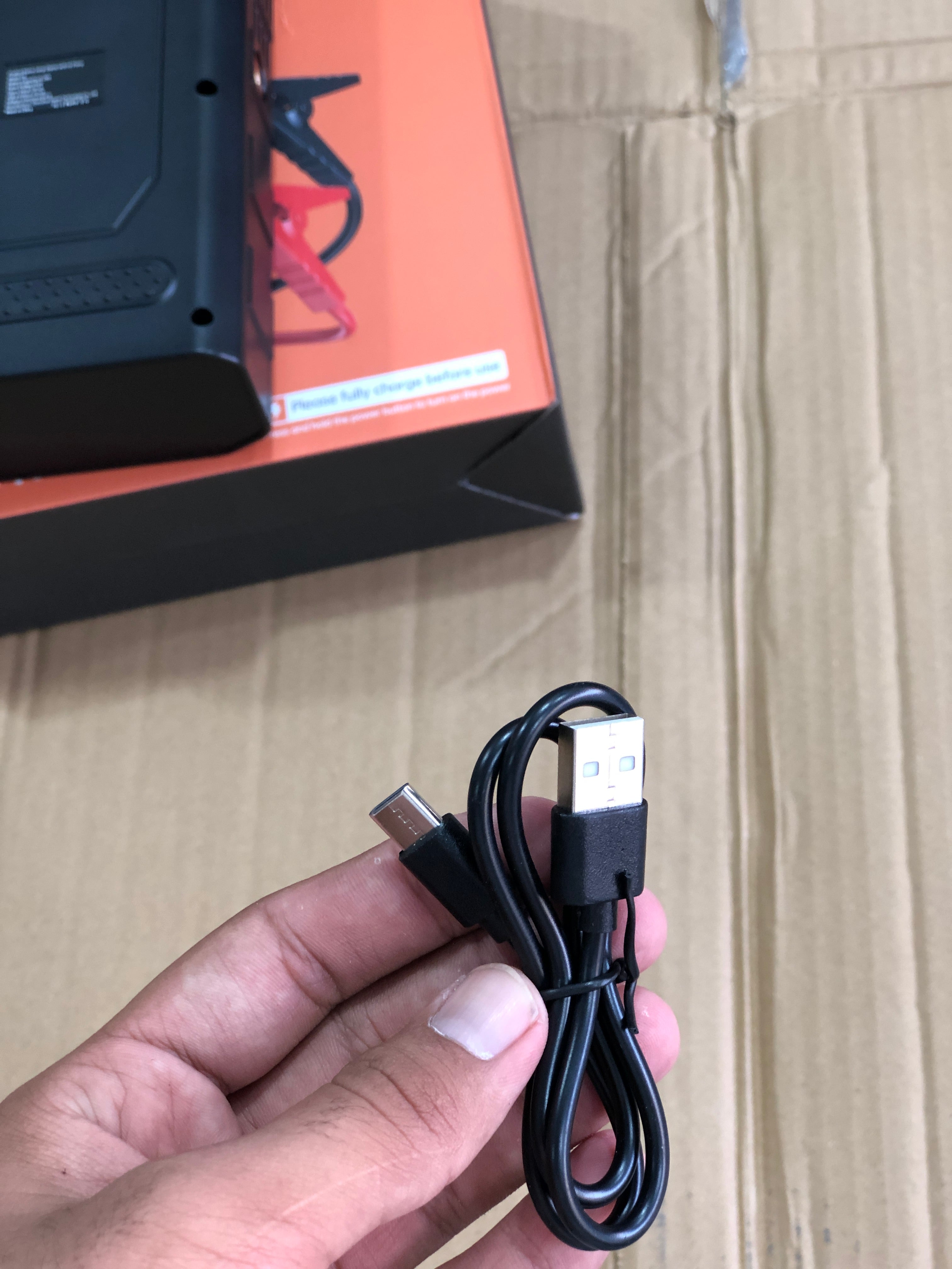 Imported 4in 1 Jump Starter with Air Pump N6