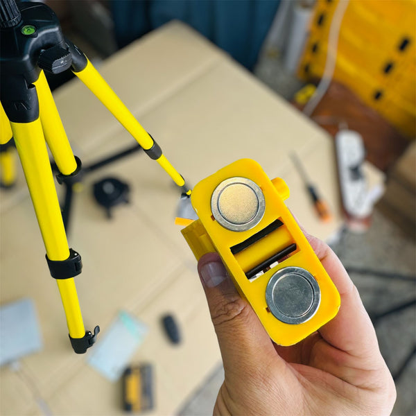 Imported 360 Rechargeable Laser Level – 16-Line Green Laser with Tripod & Remote Control