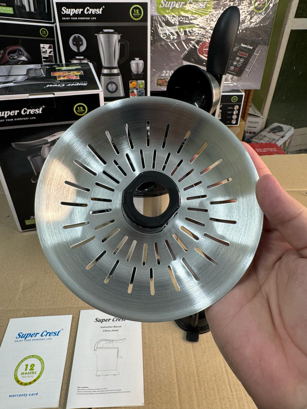 SUPER CREST Citrus Juicer 8061