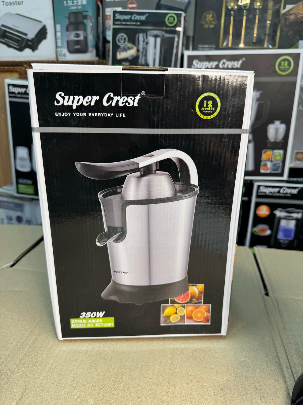 SUPER CREST Citrus Juicer 8061