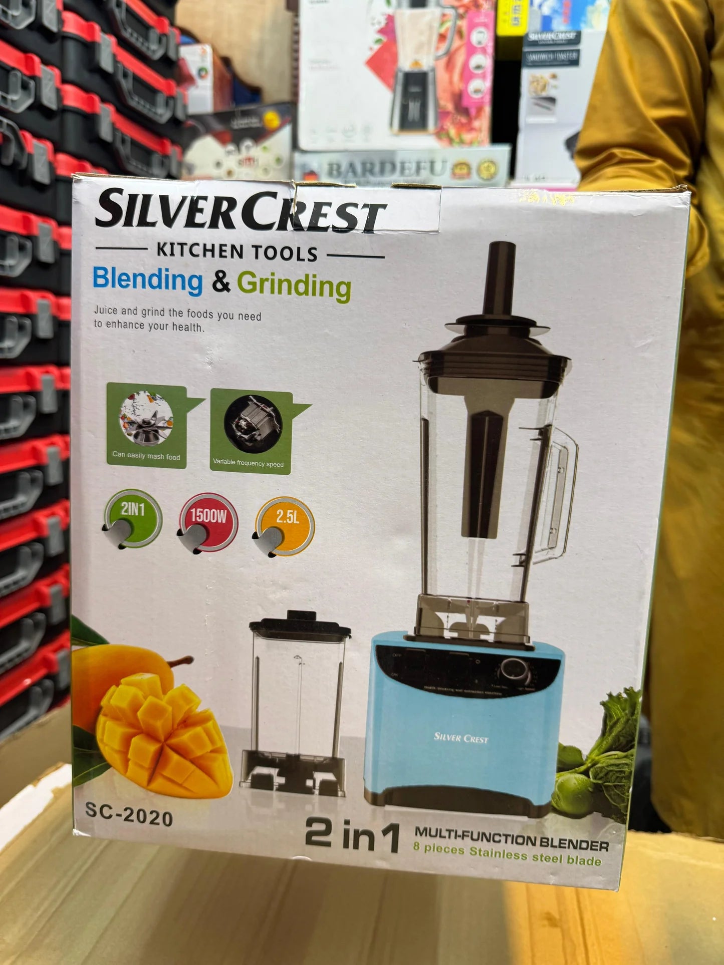 Silver Crest 2in 1 Blender Set