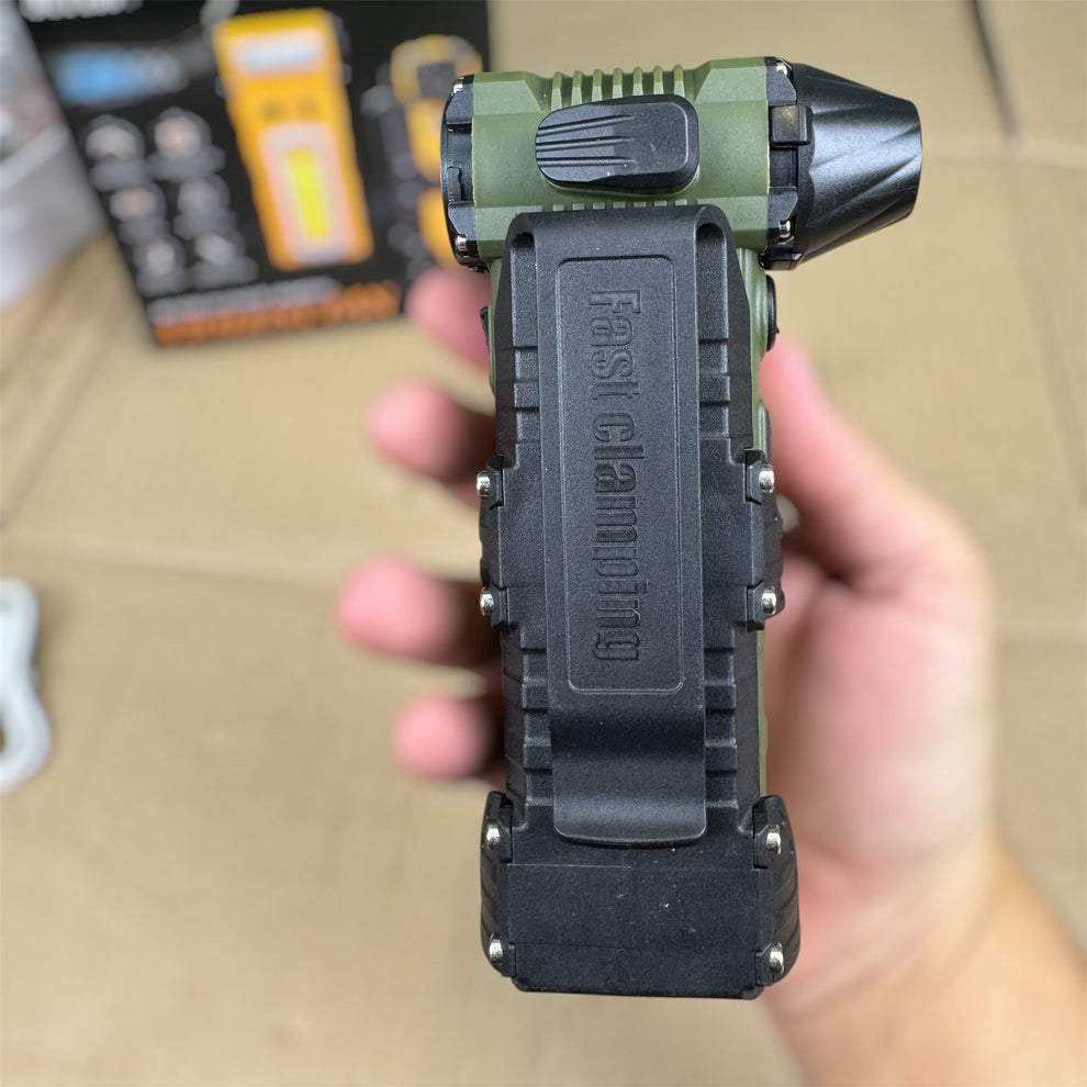 7in 1 Turbo Jet Blower Fan Powerful Flashlight with Cuter