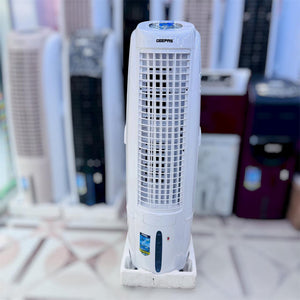 Geepas Tower Air Cooler With Remote & LED Screen Control