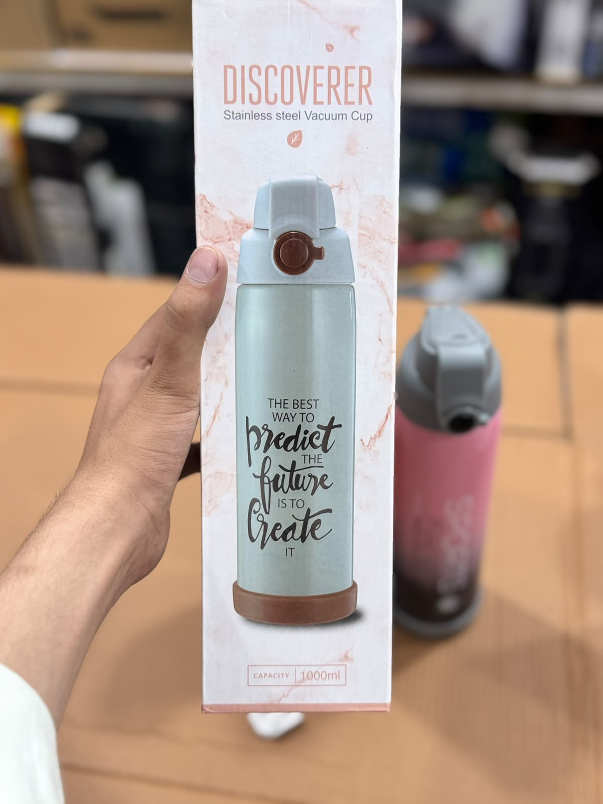 Sports Vacuum Stainless Steel Bottle 1000ml