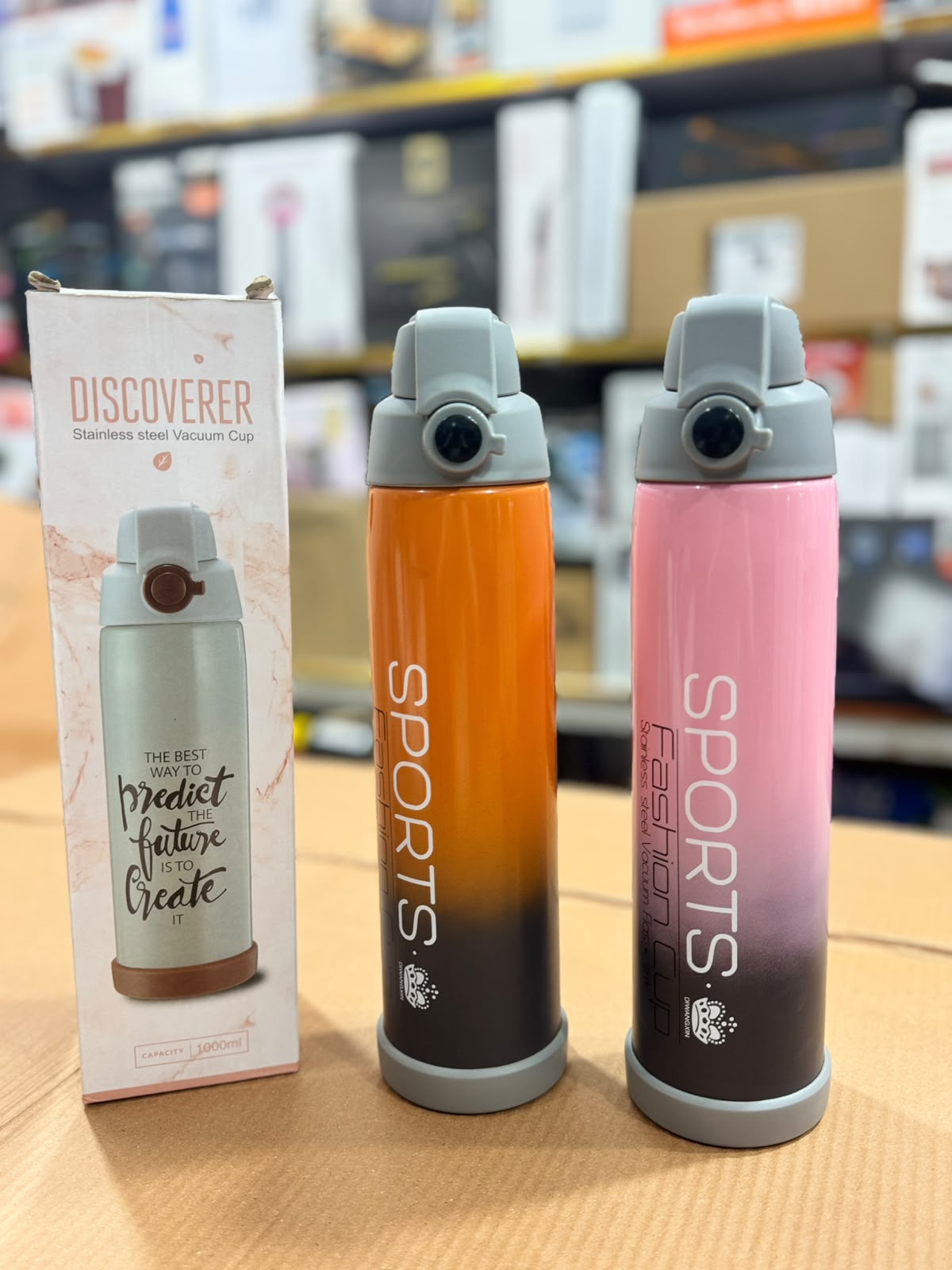 Sports Vacuum Stainless Steel Bottle 1000ml