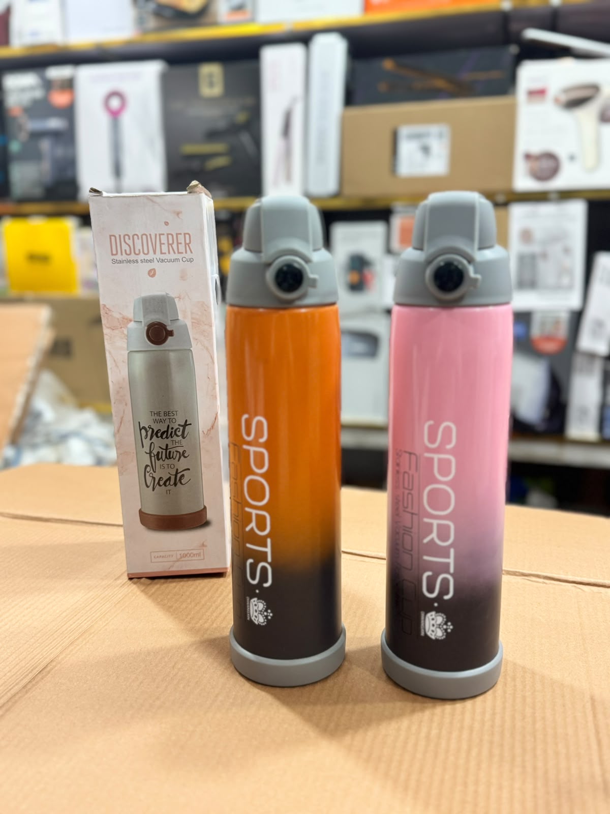 Sports Vacuum Stainless Steel Bottle 1000ml