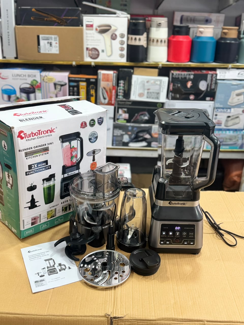 Turbotronic 3-in-1 Food Processor (TT-PB800)