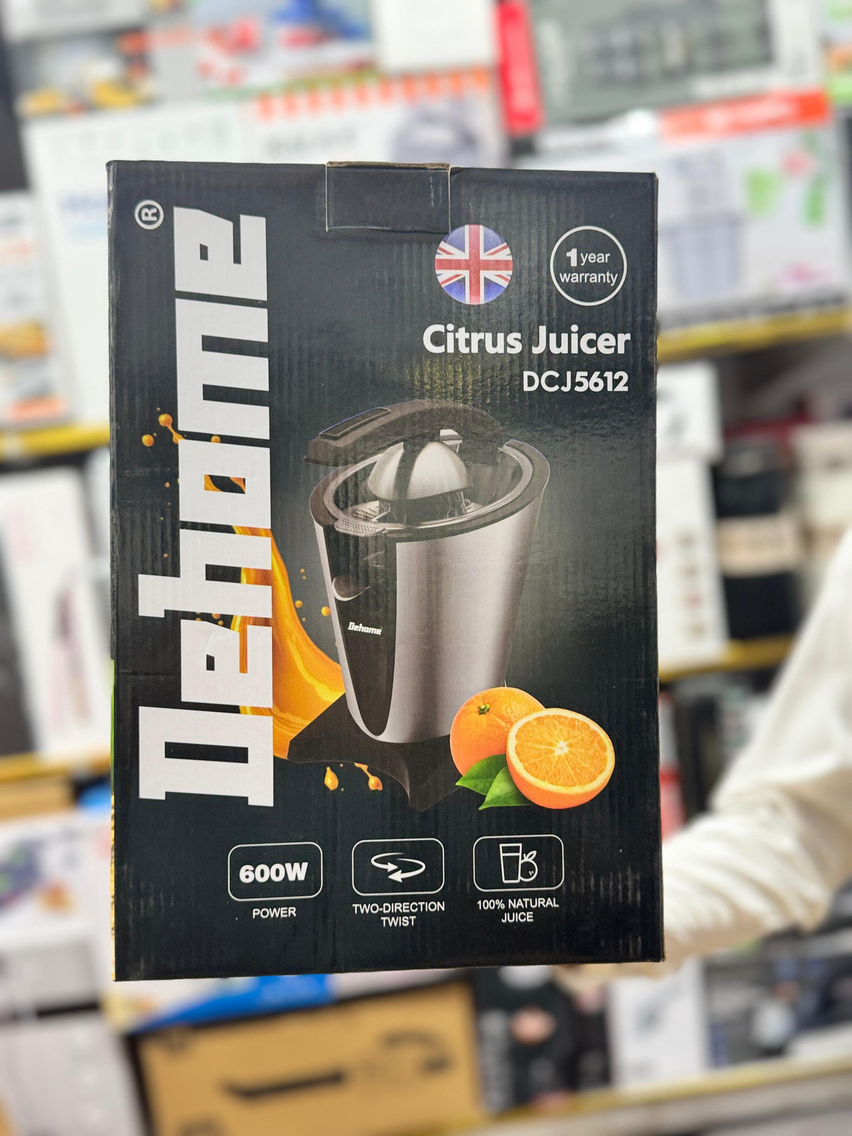 Dehome UK Handle Citrus Juicer DCJ5612
