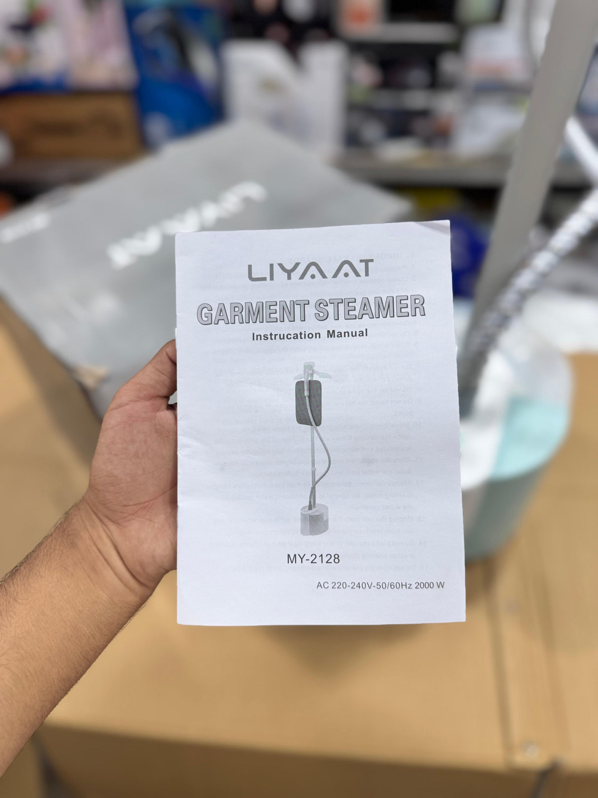 Liyaat Garment Steamer MY-2128