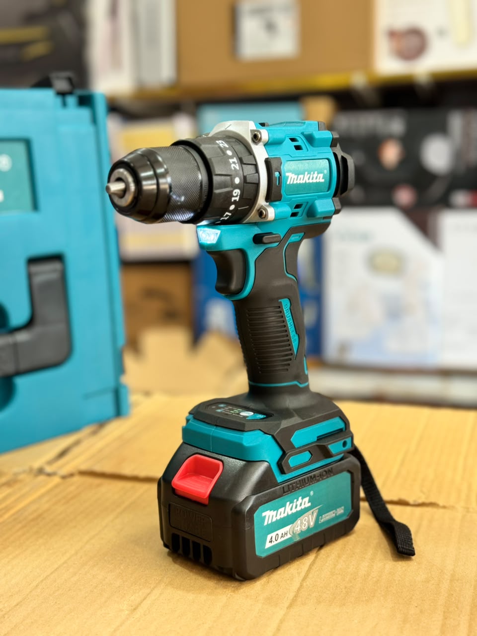 Makita 2in 1 Drill & Impact with Tools Set
