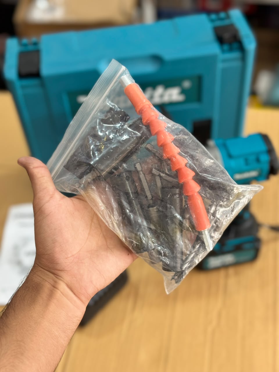 Makita 2in 1 Drill & Impact with Tools Set
