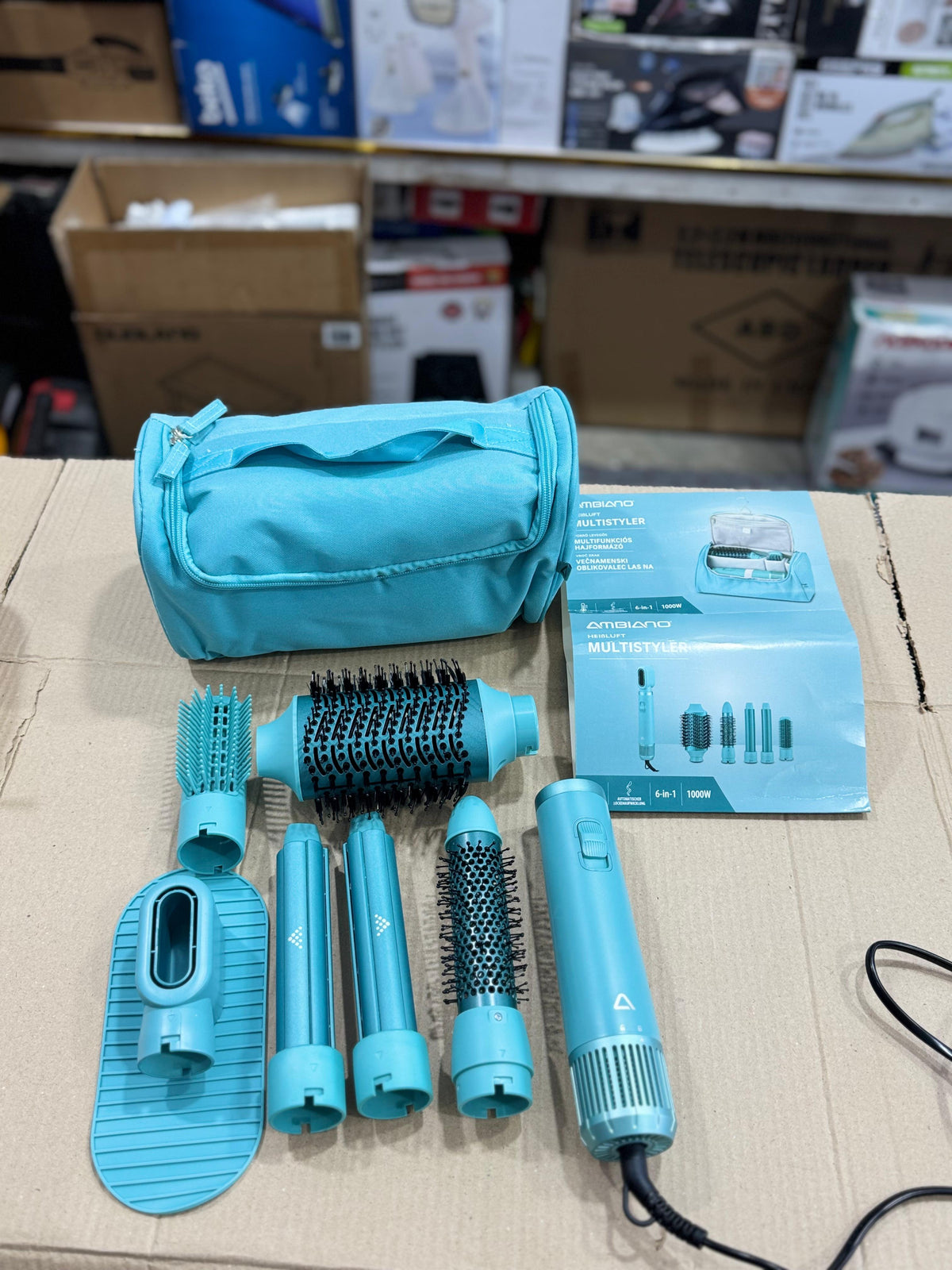 Ambiano 6-in-1 Hair Multistyler