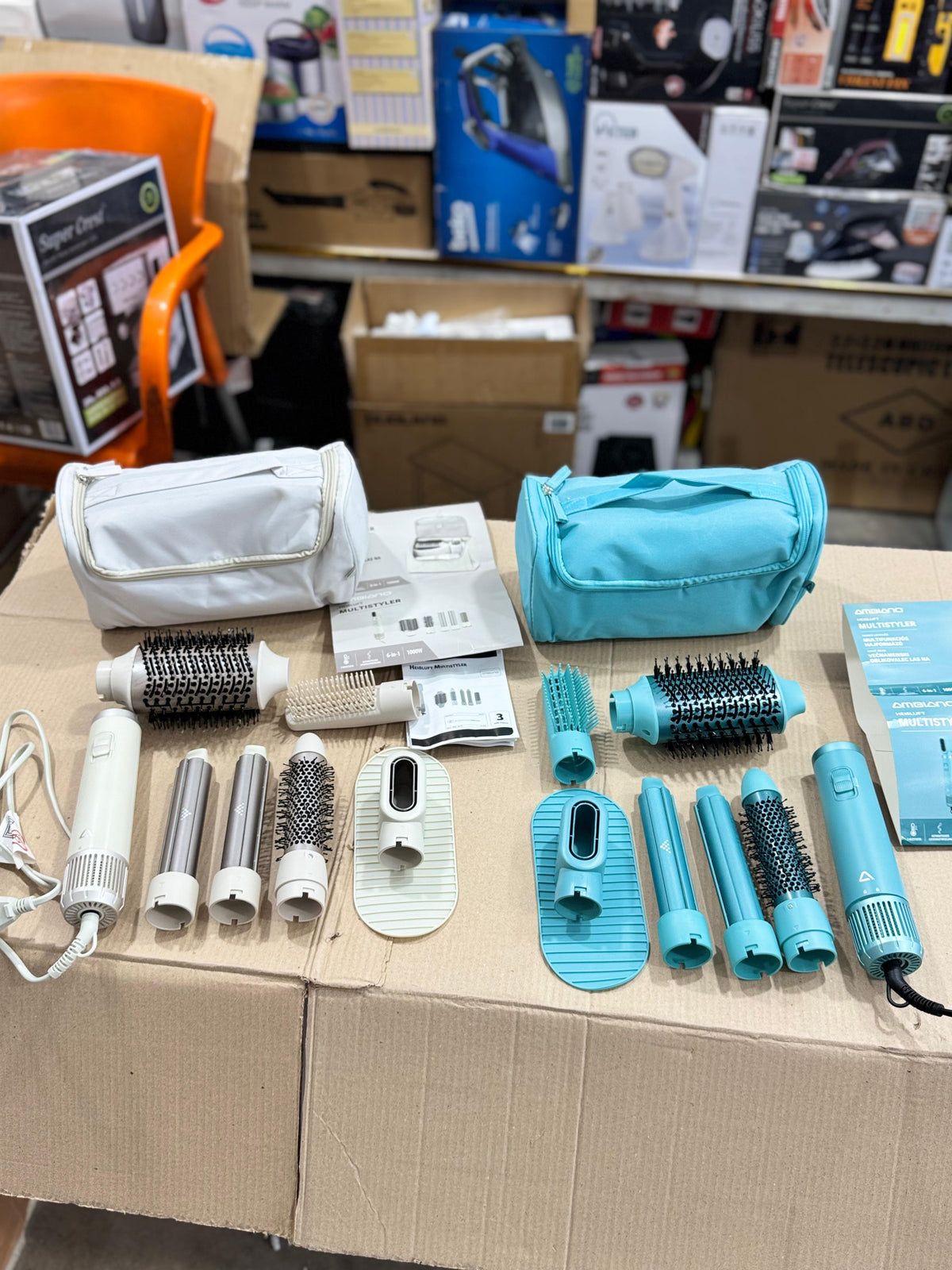 Ambiano 6-in-1 Hair Multistyler