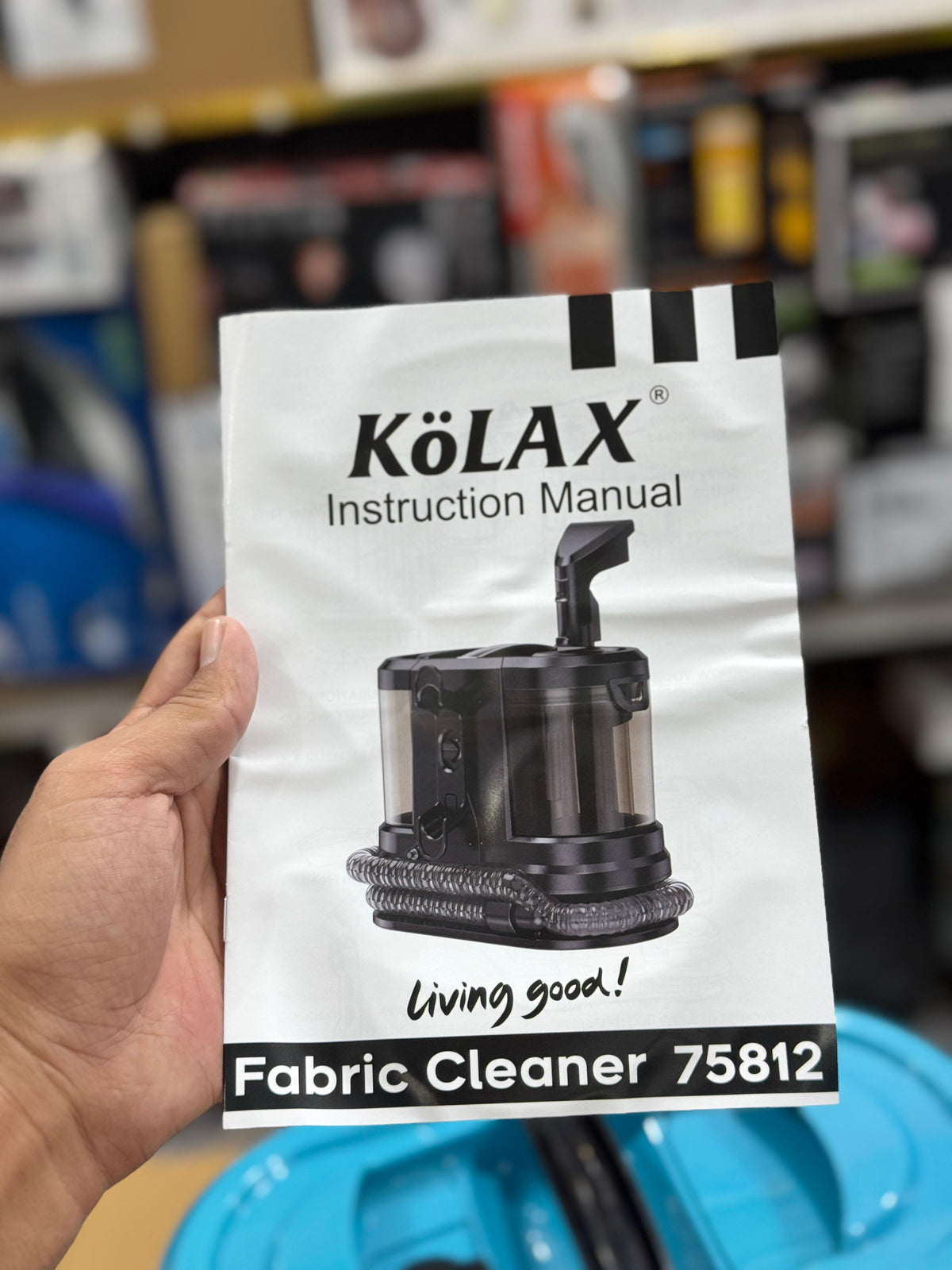 KOLAX Portable Carpet & Upholstery Cleaner