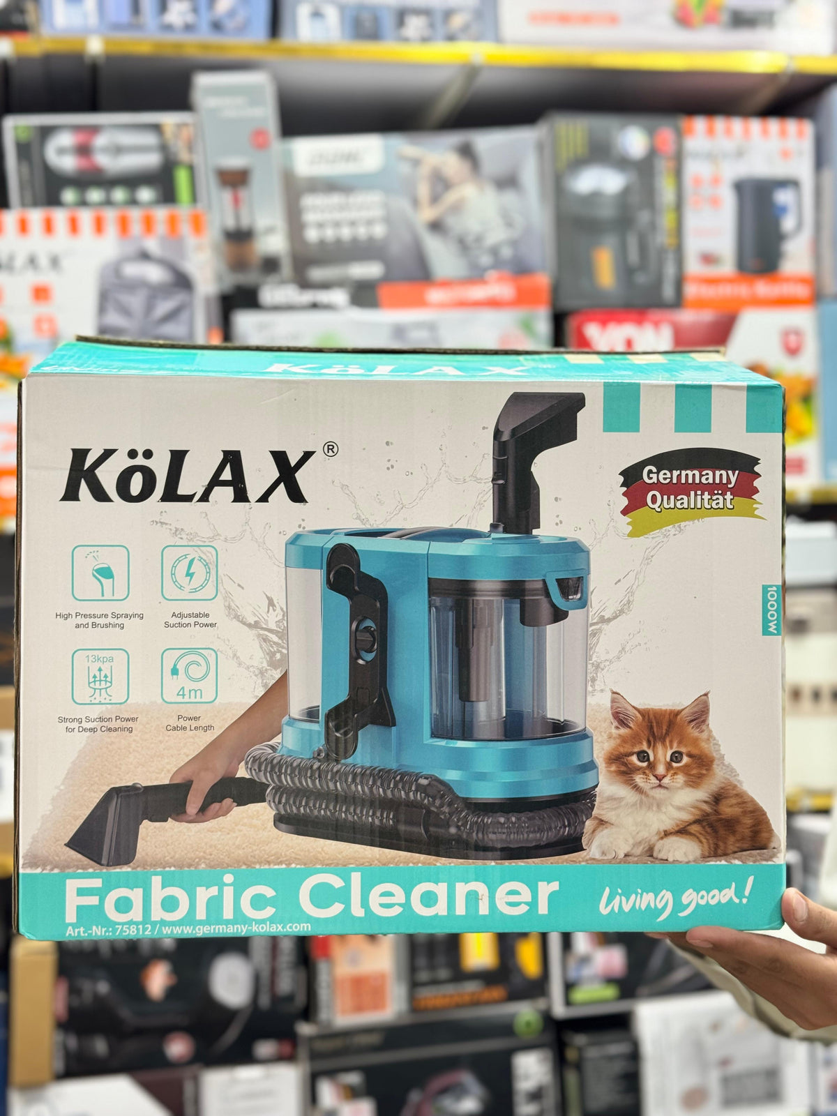 KOLAX Portable Carpet & Upholstery Cleaner