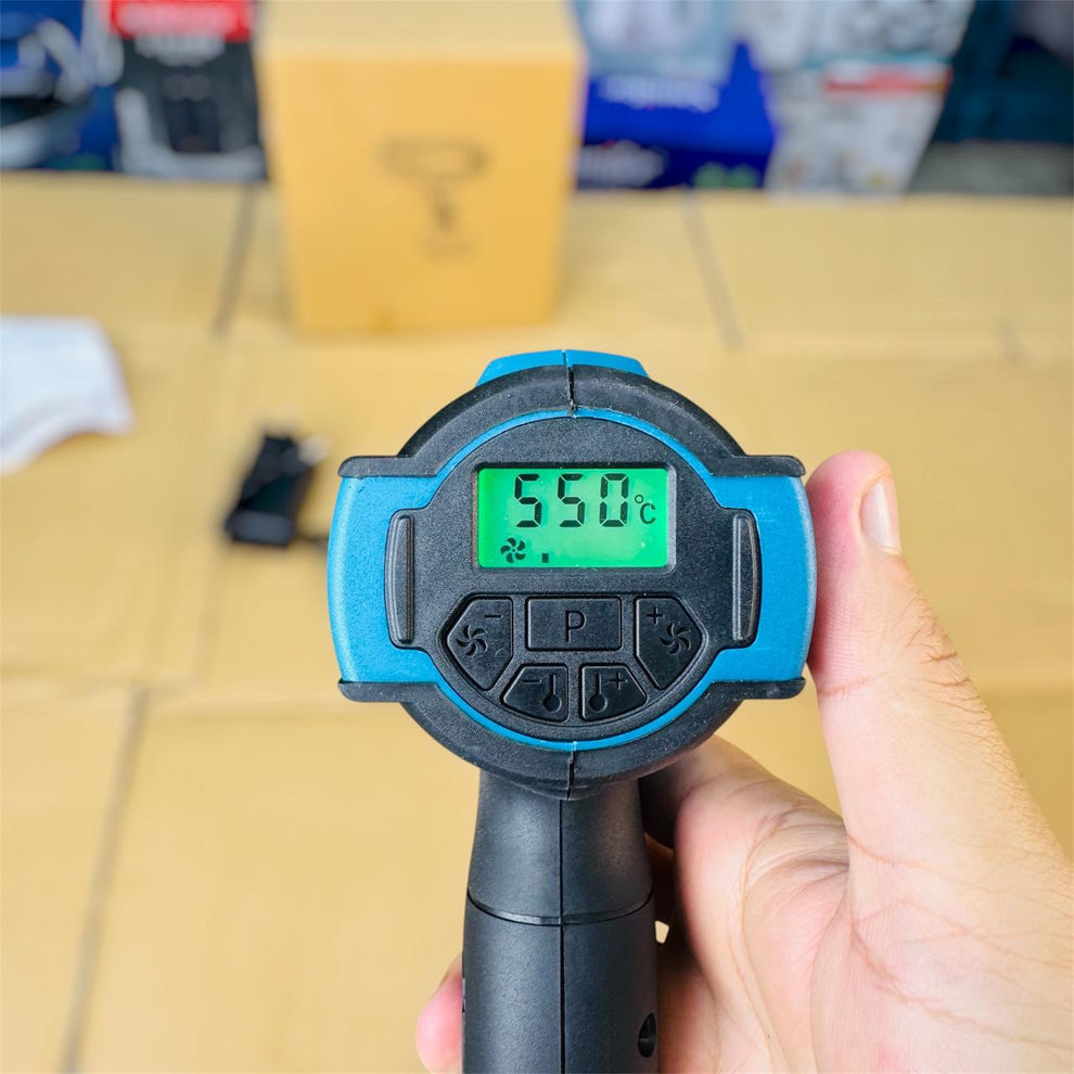 Makita Rechargeable Heat Gun – Cordless Hot Air Gun for Paint Stripping & Shrink Wrap