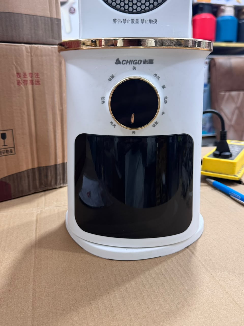 Premium 3D Fireplace Tower Ceramic Blower Heater Model -Model 20B18