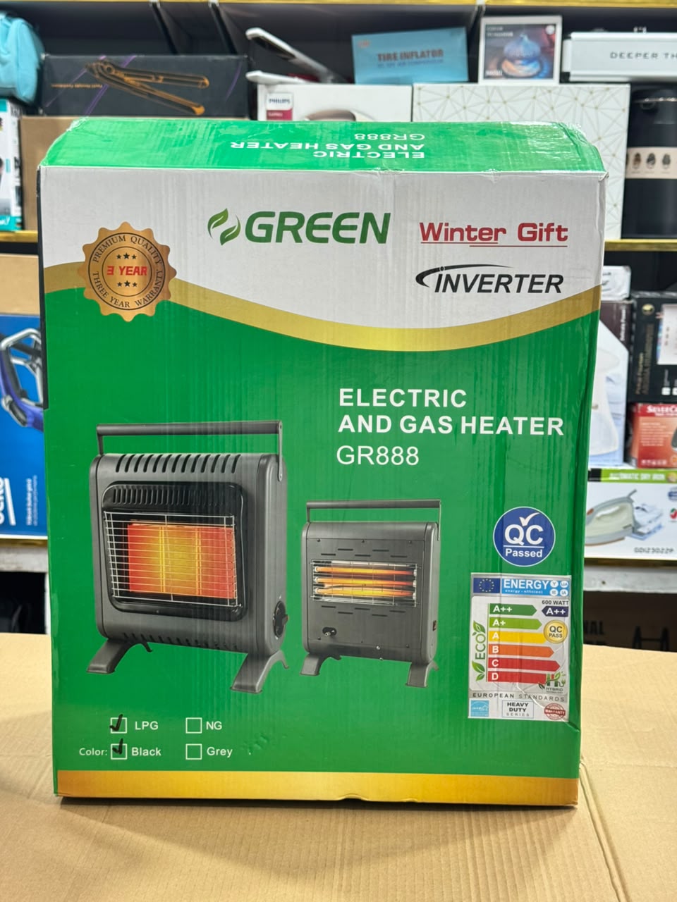 Green Heater Electric & Gas GR-888