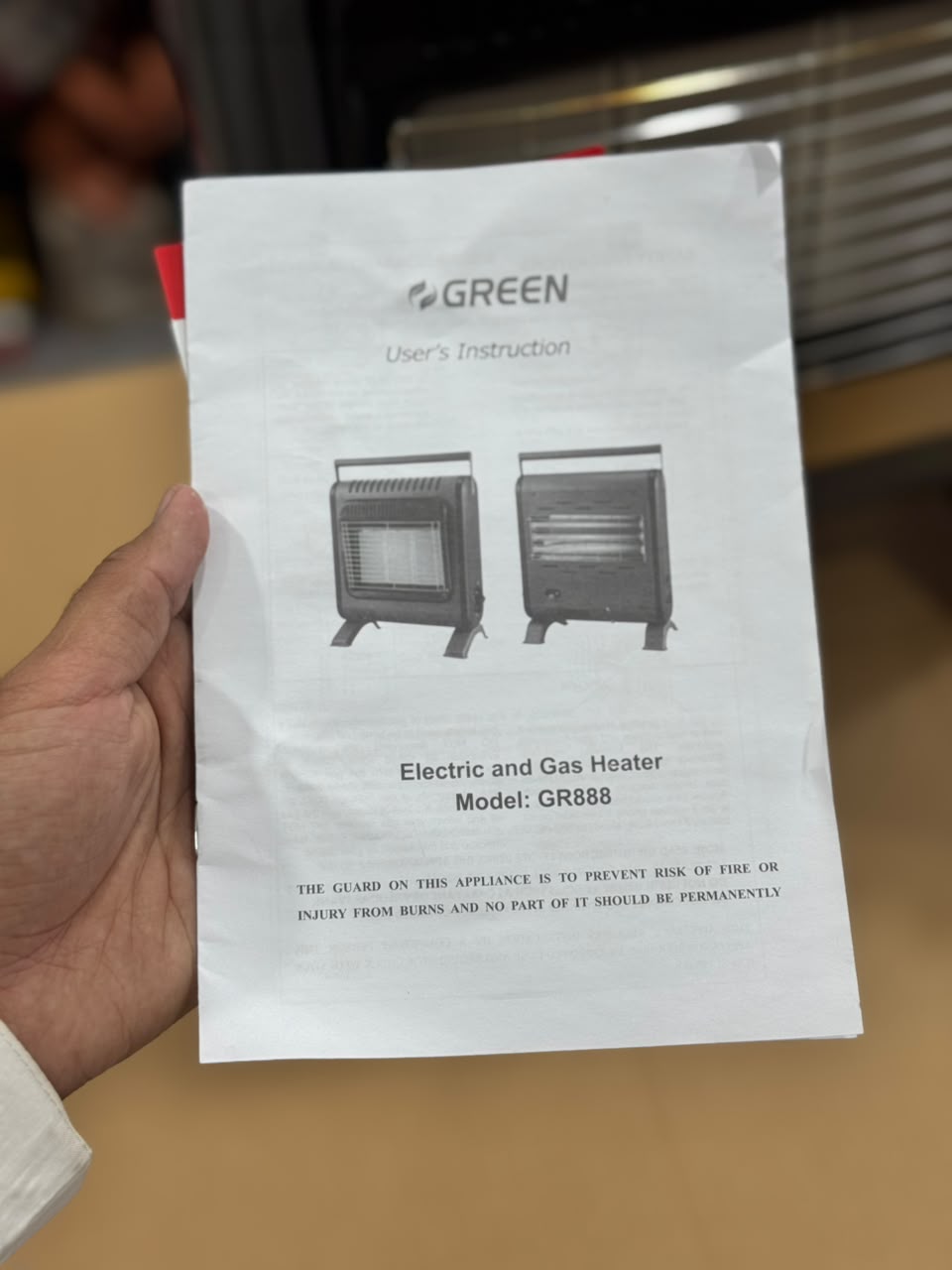 Green Heater Electric & Gas GR-888