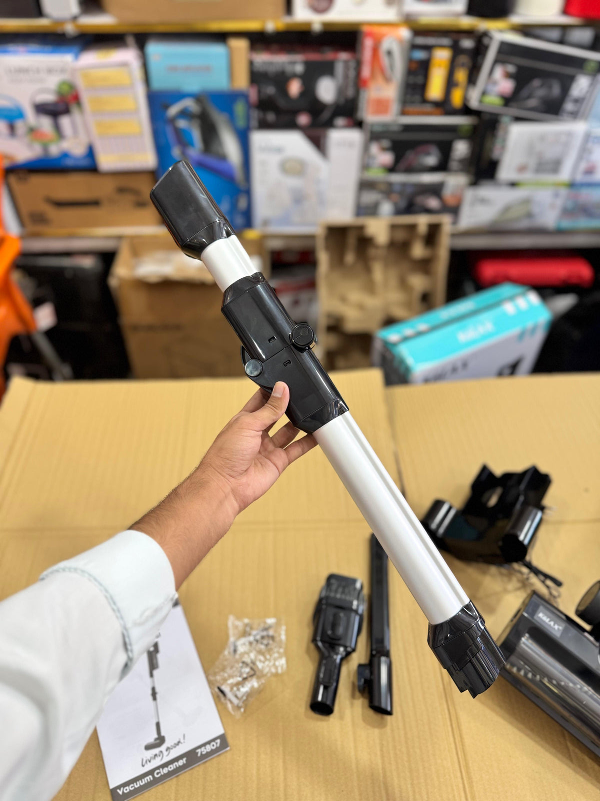 KoLAX 3 in 1 Cyclonic Rechargeable Stick Vacuum Cleaner 75807