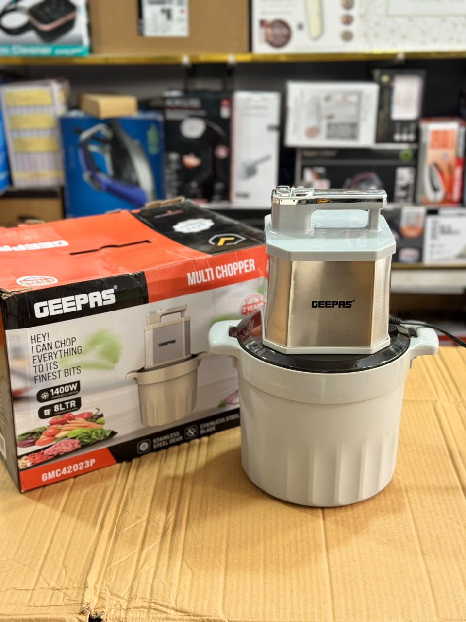 Geepas Powerful Multi Chopper 8L Chopper
