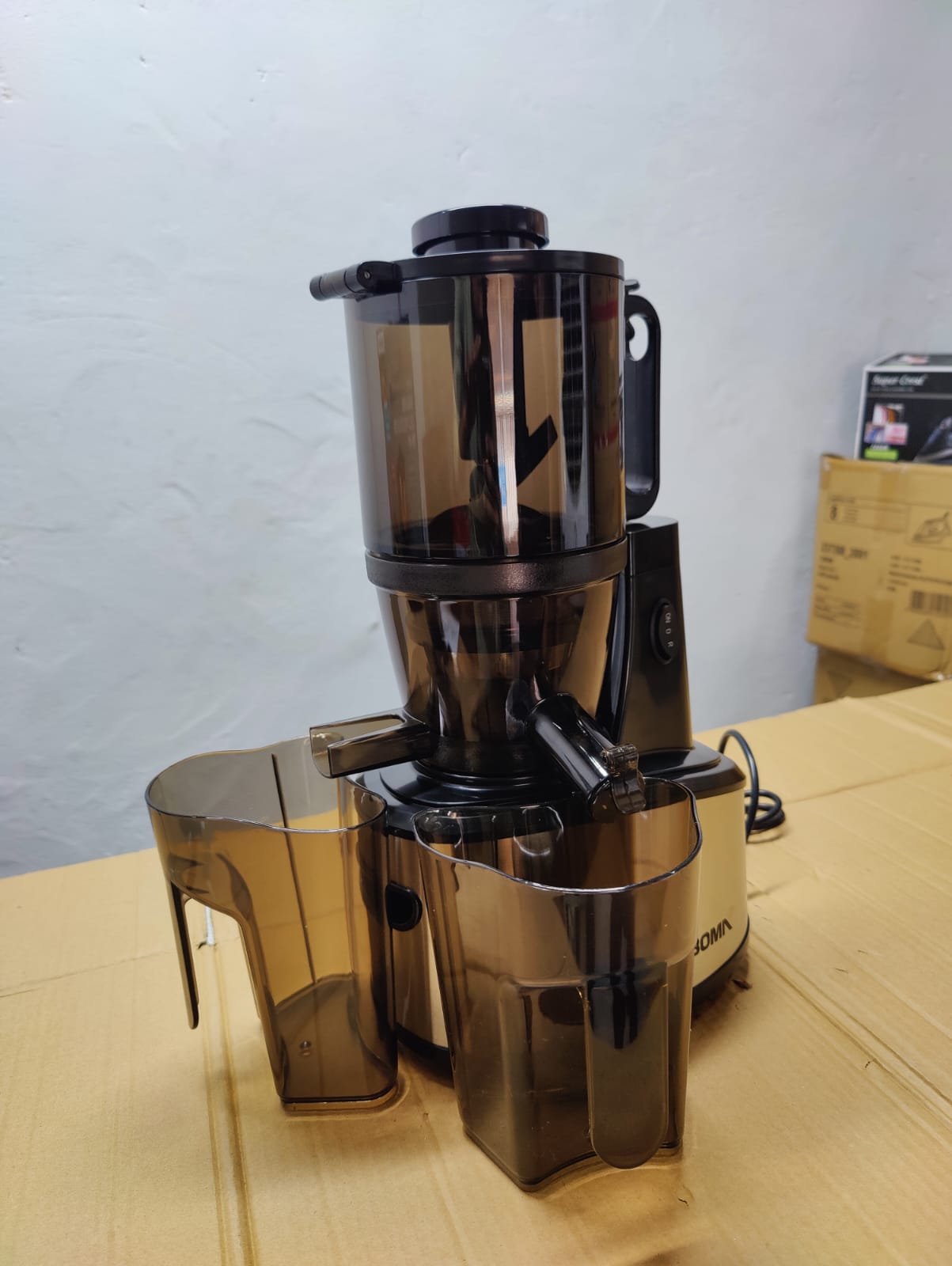 Boma 2 in 1 Full Mouth Cold Pressed Juicer BM-991