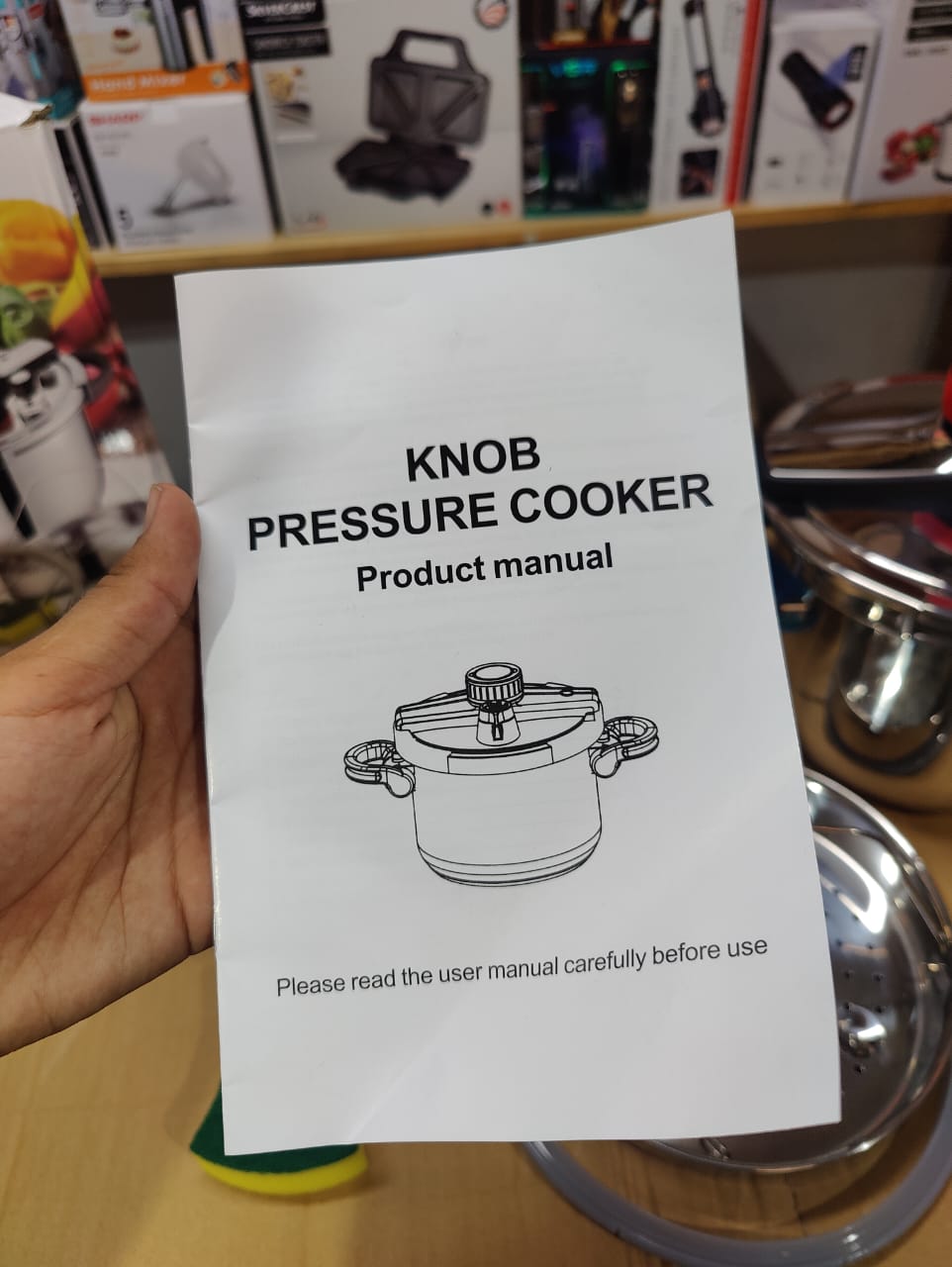 Imported Stainless Steel Automatic Pressure Cooker- 5L + 7L