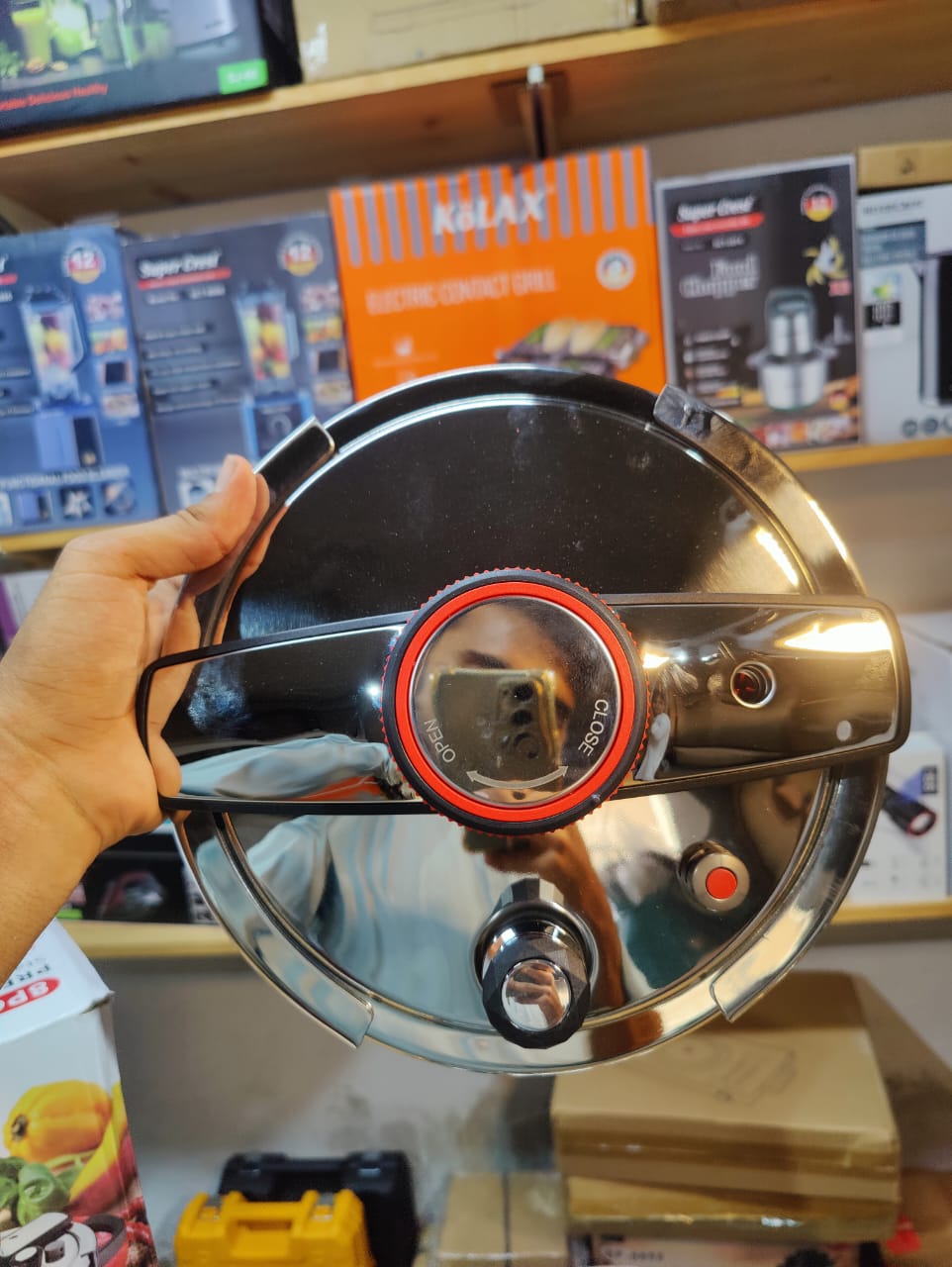 Imported Stainless Steel Automatic Pressure Cooker- 5L + 7L
