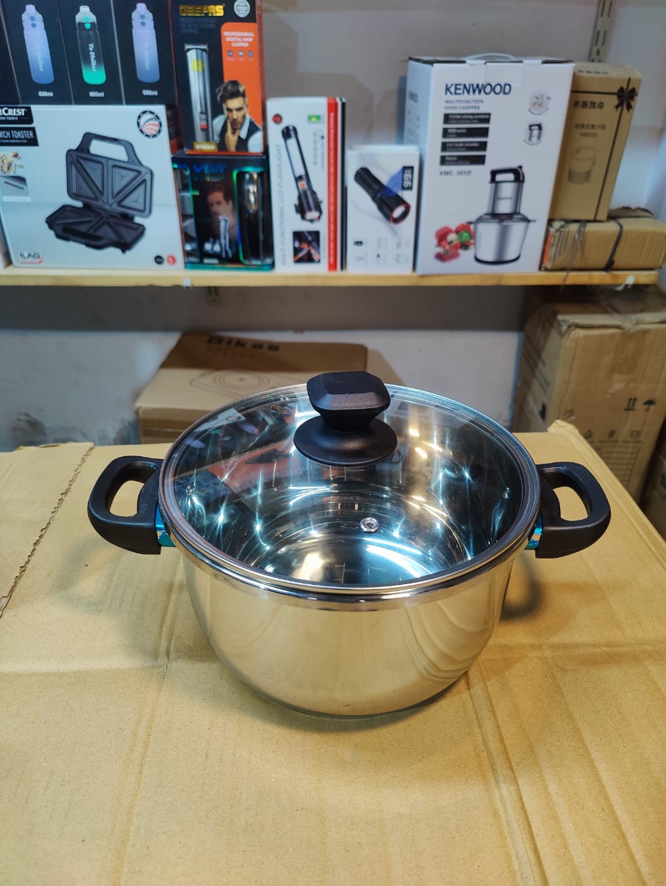Imported Stainless Steel Automatic Pressure Cooker- 5L + 7L