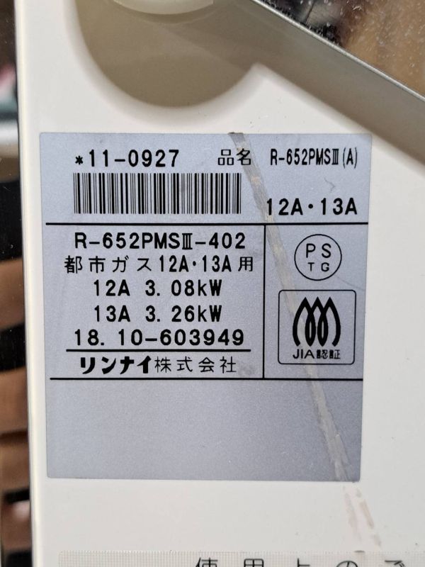 Rinnai Japanese heater