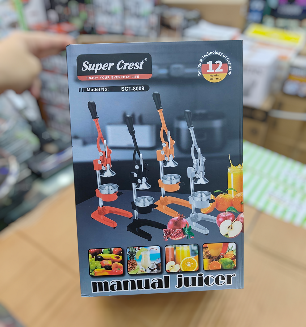 Super Crest Manual Citrus Juicer