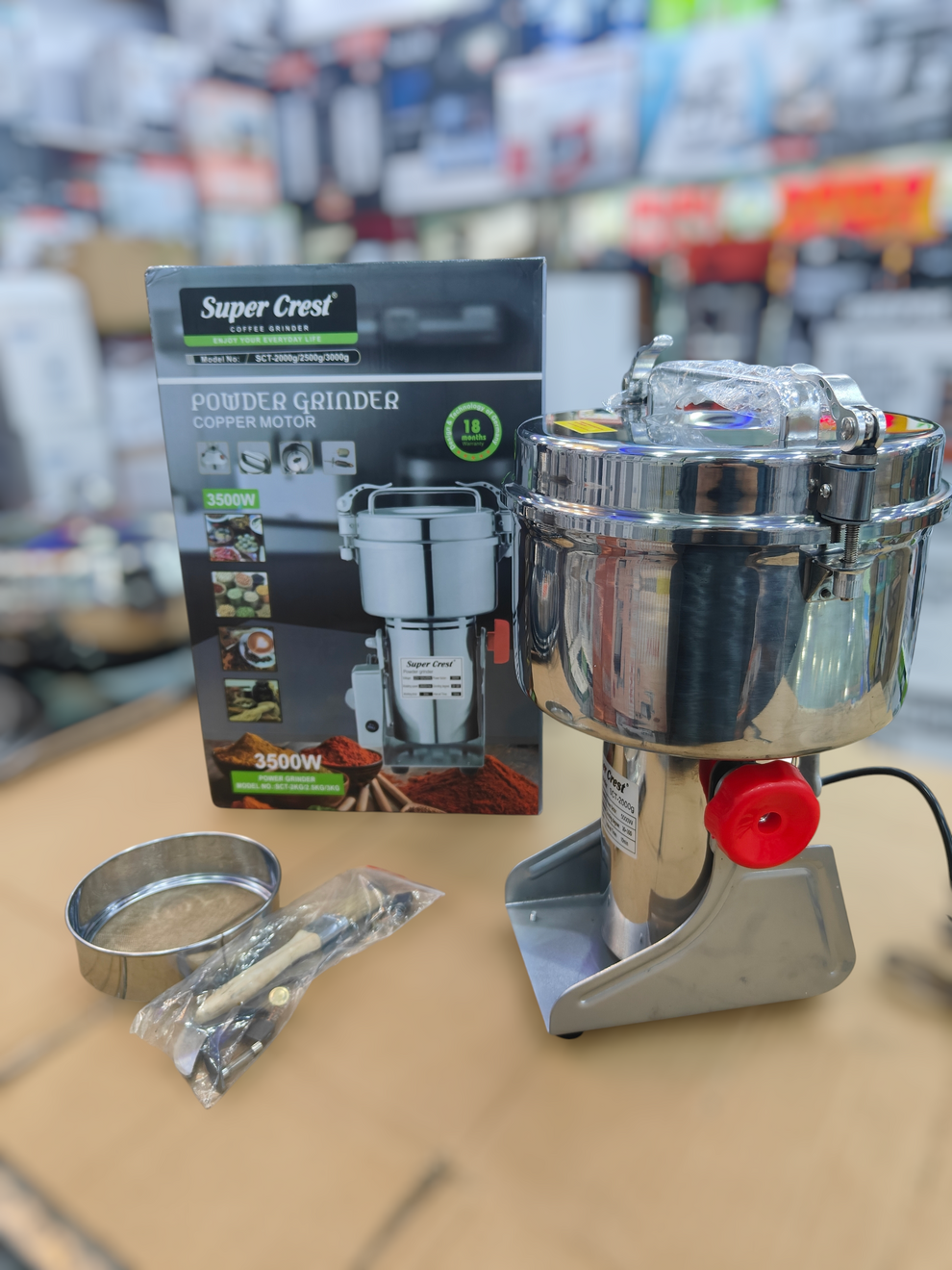Super Crest Heavy Spicy Spicy Grinder