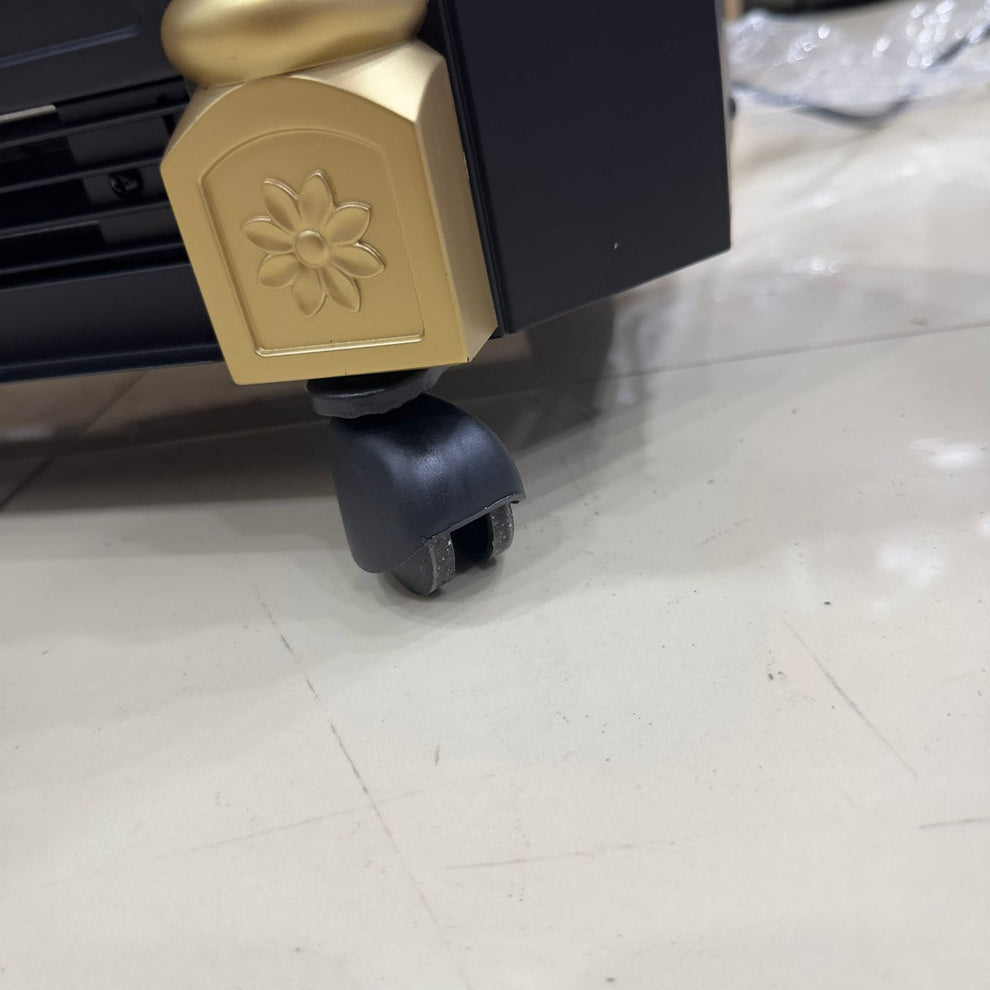 Geepas Quartz Tube Log Flame Effect Electric Heater 28579