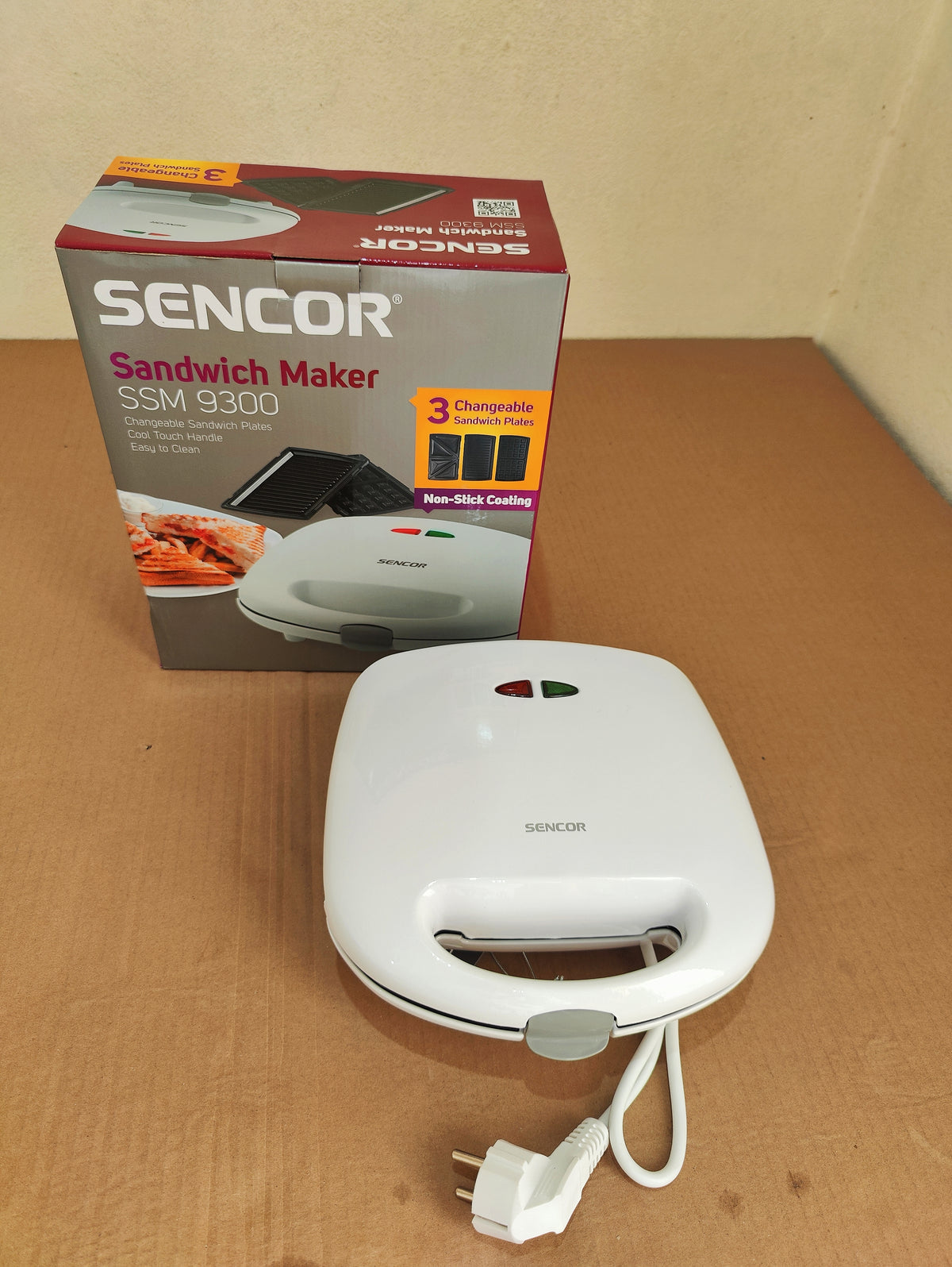 Imported SENCOR 3 in 1 Sandwich Maker SSM 9300