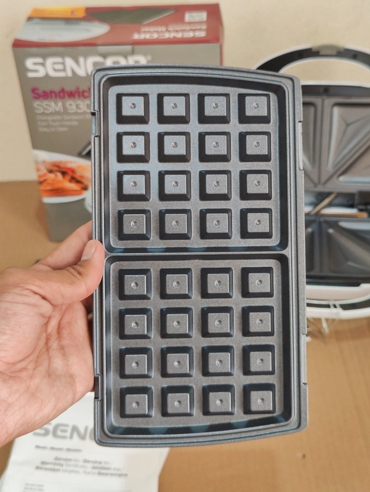 Imported SENCOR 3 in 1 Sandwich Maker SSM 9300