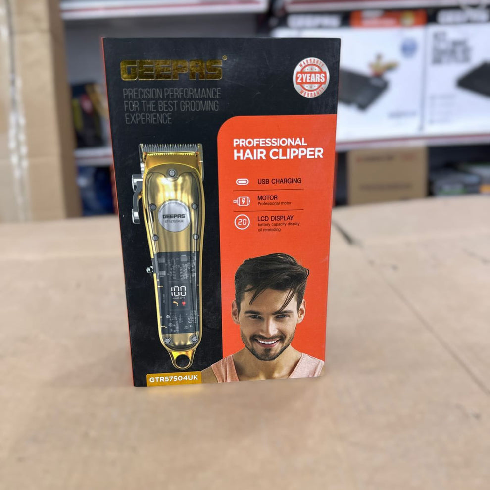 Geepas Professional Digital Hair Clipper 57504