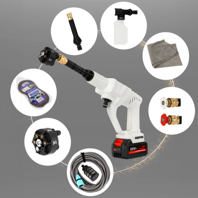 Geepas Rechargeable Car Washer GCW19042