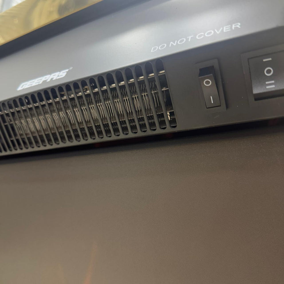 Geepas Coal Flame Effect Electric Heater 28581