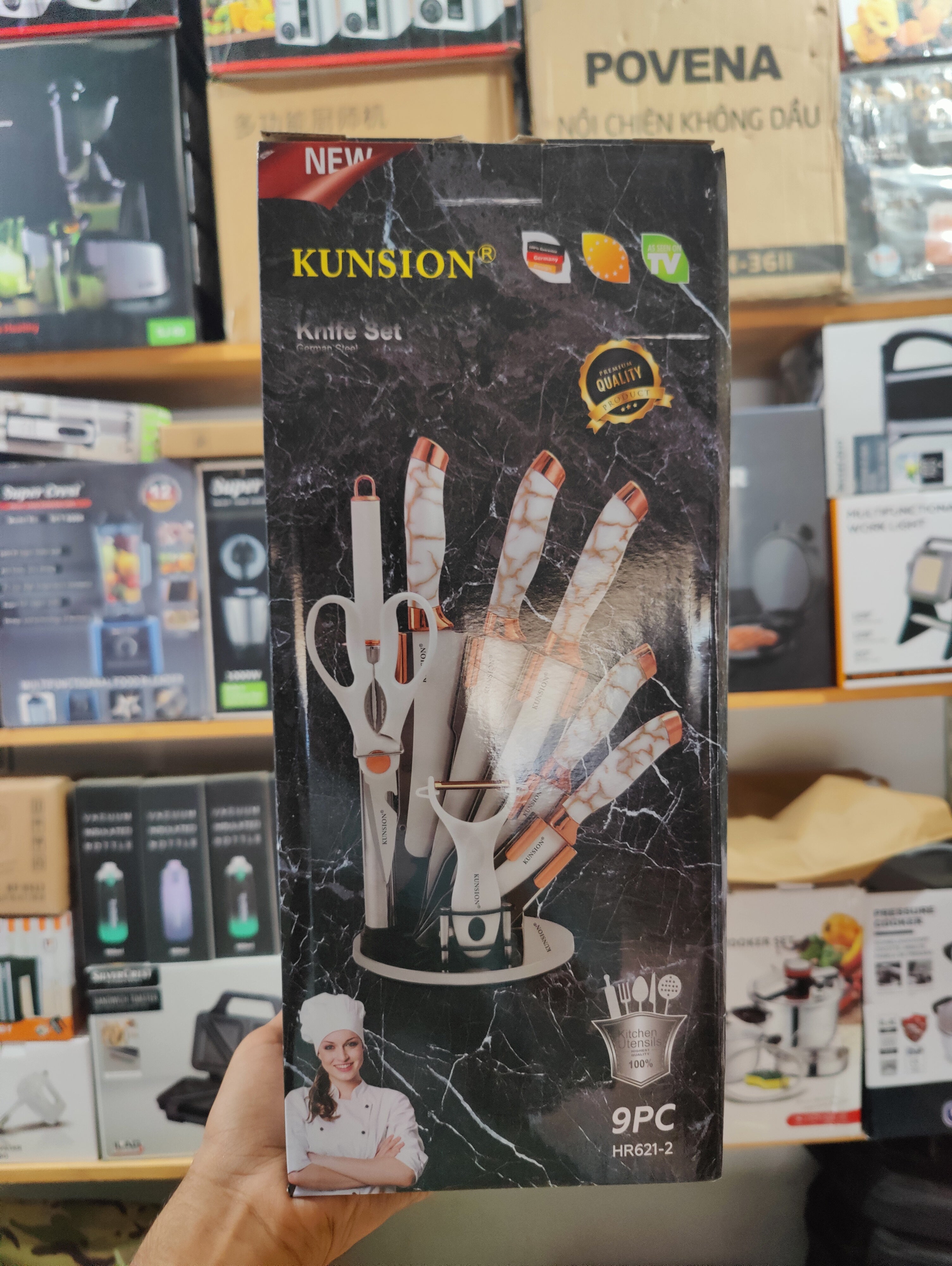 Kitchen 9 Piece Knife Set